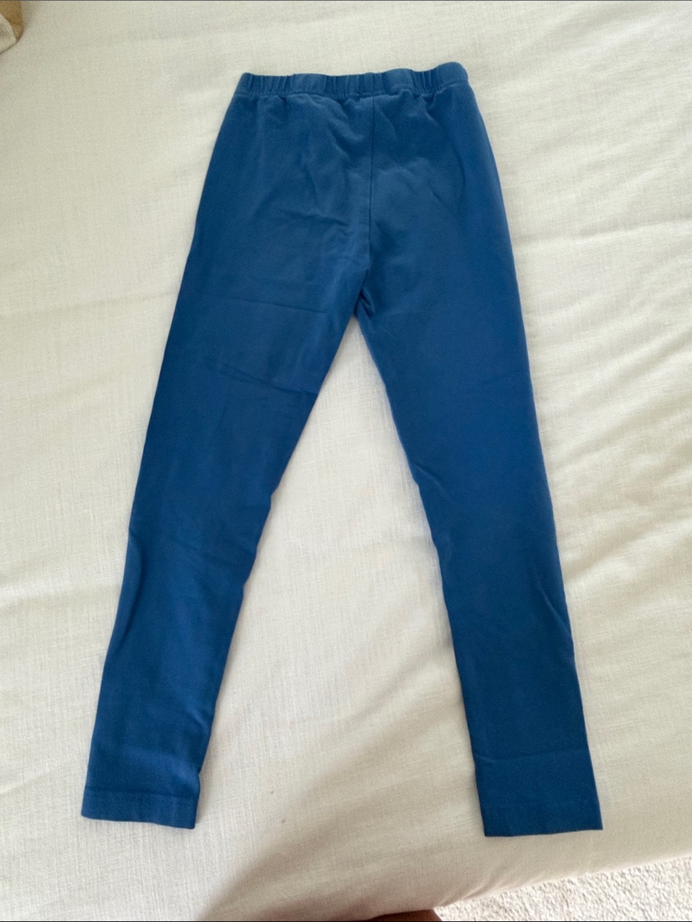 Hanna Andersson Girls Blue Leggings 120cm / 6-7 - Picture 3 of 3
